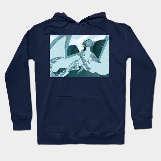 Wings of Fire - Tsunami Hoodie by JellyWinkle